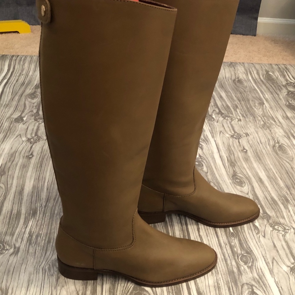 New J Crew Riding Boots Size 7.5